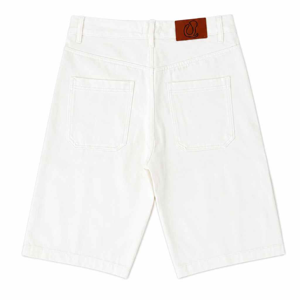 RAW SELVEDGE DENIM SHORTS