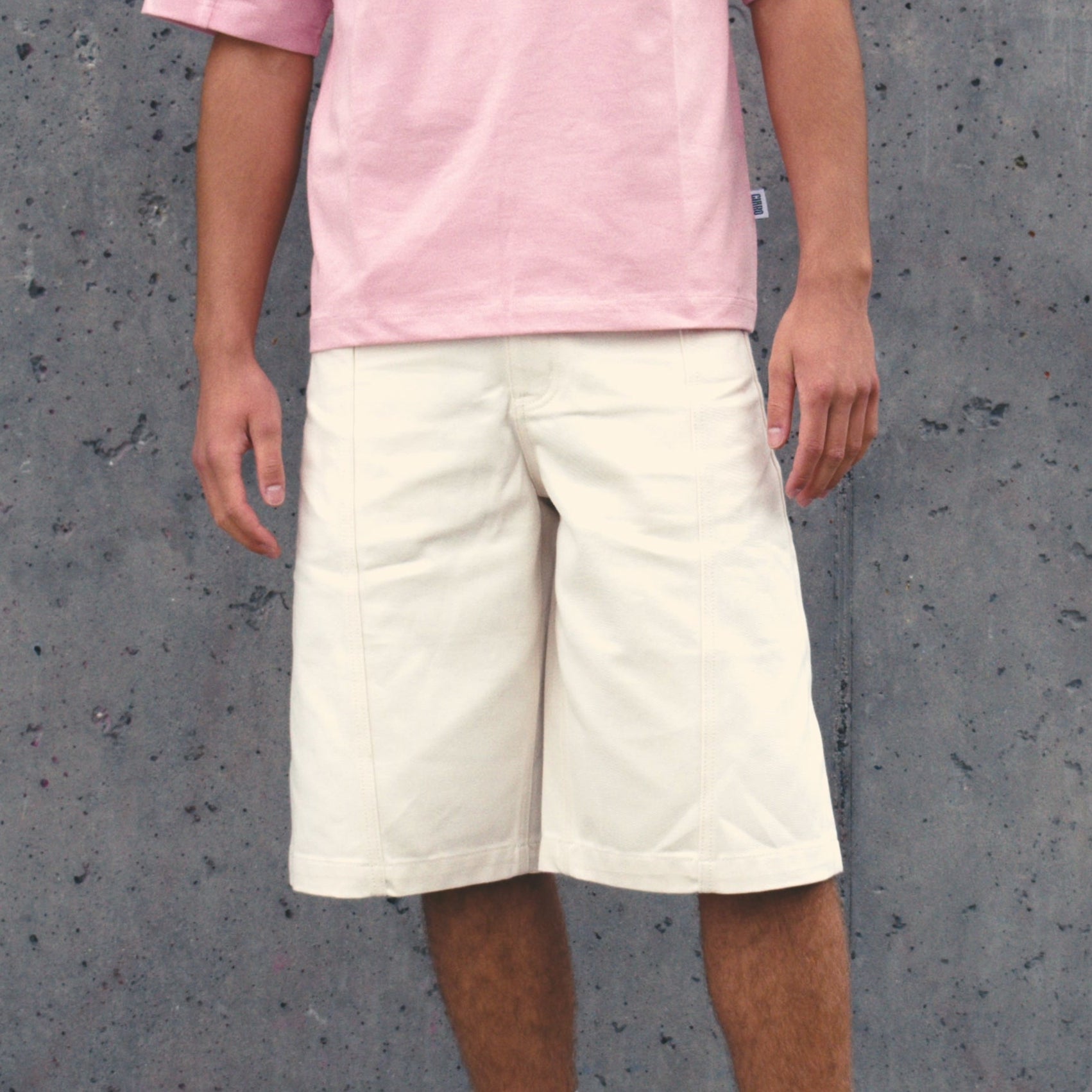 RAW SELVEDGE DENIM SHORTS
